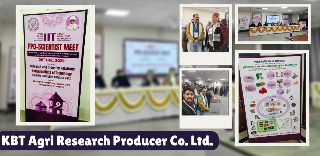 Bridging Tradition and Technology: My Visit to the FPO-Scientist Meet at IIT BHU